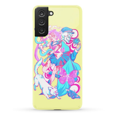 Rainbow Horror Senshi Parody Phone Case